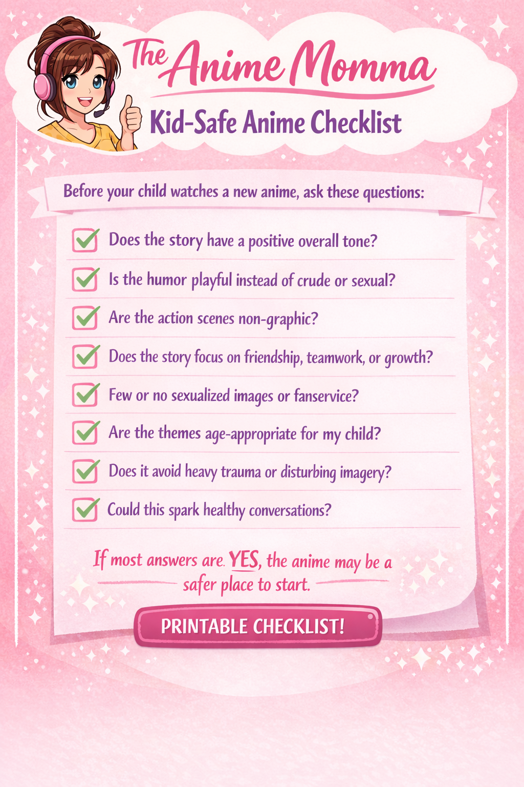 Is This Anime Safe for Kids? 8 Things Parents Should Check First